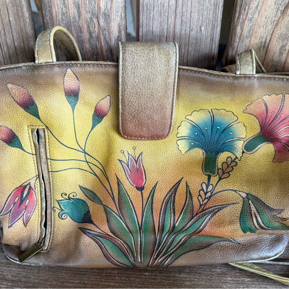 Anuschka floral bag